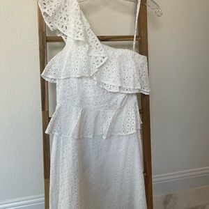 Lilly Pulitzer Eyelet One Shoulder Dress
